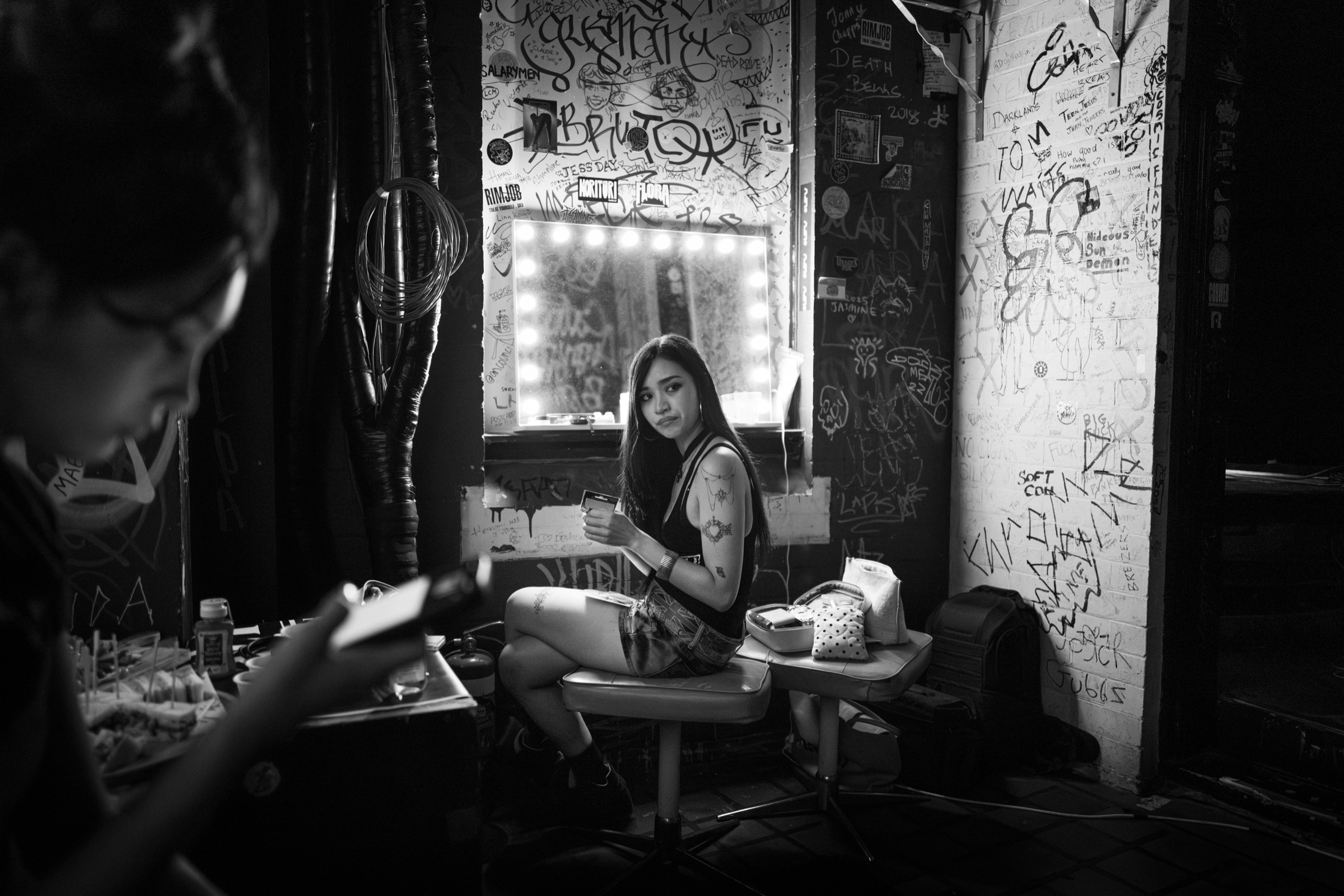 Cat & Calmell - Backstage